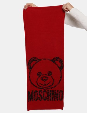 abbigliamento da donna LOVE MOSCHINO scontato - Sciarpa Moschino rosso