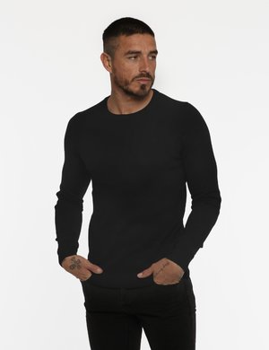 Outlet maglione uomo scontato - Maglione Goha nero