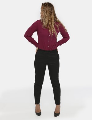 Abbigliamento donna scontato - Pantalone Vougue gessato nero