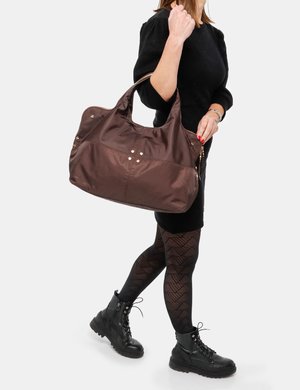 Accessorio moda Donna scontato - Borsa Borbonese profilo zip
