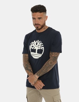 T-shirt Timberland blu