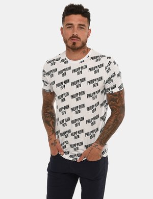Abbigliamento uomo scontato - T-shirt Philipp Plein con logo