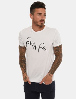 Abbigliamento uomo scontato - T-shirt Philipp Plein con logo