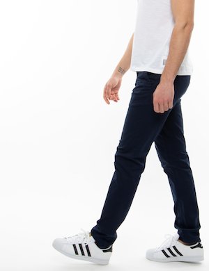 Outlet pantaloni uomo scontati - Pantalone Gant in cotone organico