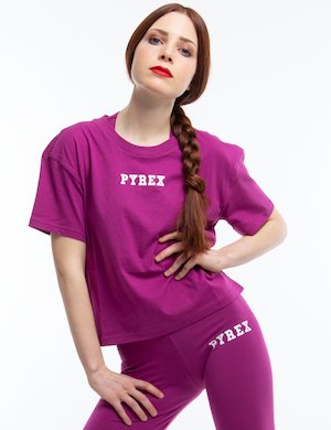 T-shirt Pyrex con logo