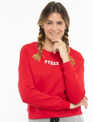 maglia donna elegante scontata - Felpa Pyrex con logo centrale