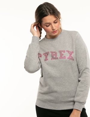 maglia donna elegante scontata - Felpa Pyrex con logo glitterato