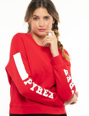 maglia donna elegante scontata - Felpa Pyrex con logo sulle maniche