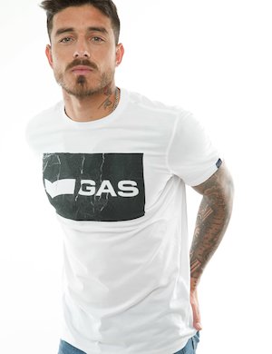 T-shirt uomo scontata - T-shirt Gas in cotone