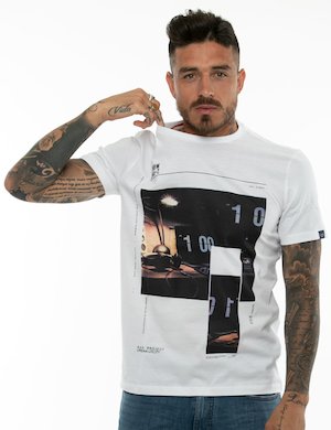 Gas uomo outlet - T-shirt Gas stampata