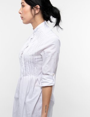 Camicia donna elegante scontata - Camicia Vougue con plissè
