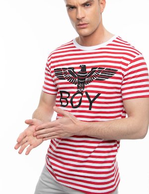 T-shirt uomo scontata - T-shirt Boy London a righe
