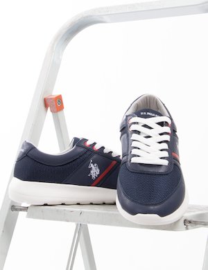 U.S. Polo uomo outlet - Sneakers U.S. Polo Assn. in ecopelle