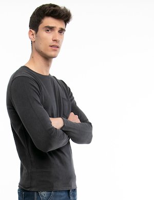 Outlet maglione uomo scontato - Pullover Fifty Four con taschino