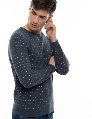 Guess uomo outlet - Maglia Guess a pois
