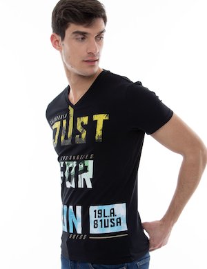 Guess uomo outlet - T-shirt Guess in cotone con stampa