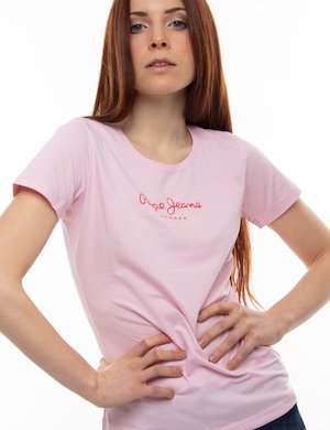 Pepe jeans donna outlet - T-shirt Pepe Jeans in cotone con logo