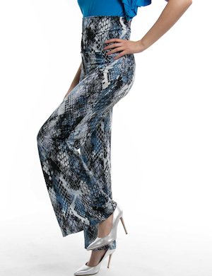 Pantaloni eleganti scontati da donna - Pantalone Vougue con fascia elasticizzata