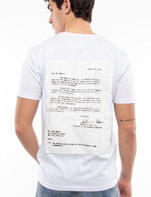 T-shirt uomo scontata - T-shirt Gianni Lupo con maxi patch