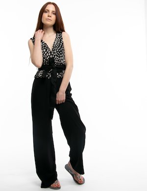 yes zee abbigliamento - Yes Zee outlet shop online  - Jumpsuit Yes Zee con pois