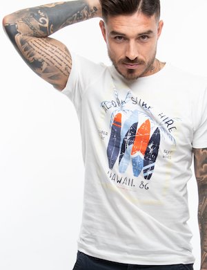 Smiling London uomo outlet - T-shirt Smiling London con stampa