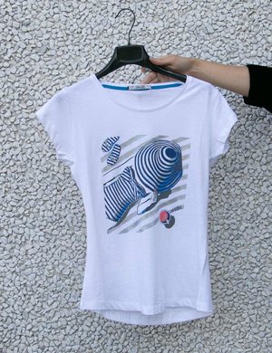 yes zee abbigliamento - Yes Zee outlet shop online  - T-shirt Yes Zee stampa estiva