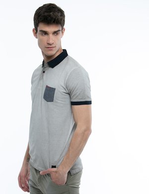 Yes Zee uomo outlet - Polo Yes Zee con taschino