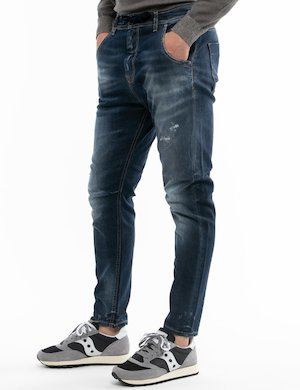 Jeans da uomo scontati - Jeans Fifty Four effetto consumato