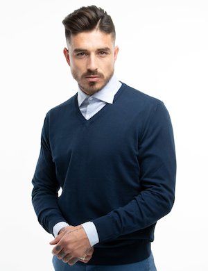 Outlet maglione uomo scontato - Maglia Nick Logan di cotone