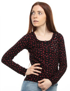 maglia donna elegante scontata - Maglia Guess con applicazioni