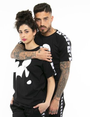T-shirt Kappa con stampa Mickey Mouse