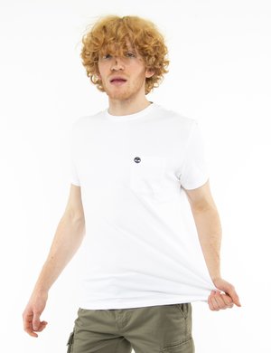 T-shirt uomo scontata - T-shirt Timberland con taschino