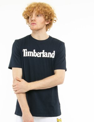 T-shirt uomo scontata - T-shirt Timberland con logo stampato
