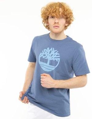 T-shirt uomo scontata - T-shirt Timberland con logo circolare