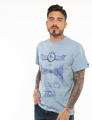 T-shirt uomo scontata - T-shirt Pepe Jeans con stampa vintage