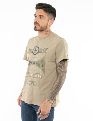 Pepe Jeans uomo outlet - T-shirt Pepe Jeans con stampa vintage