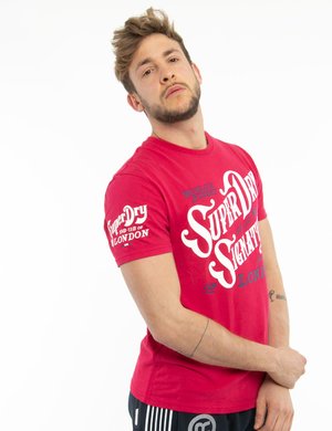 T-shirt uomo scontata - T-shirt Superdry con scritte