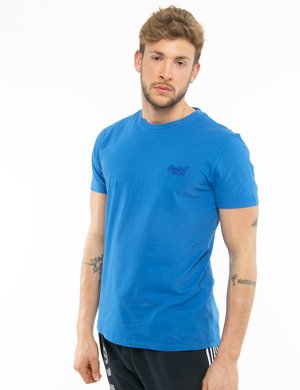 T-shirt uomo scontata - T-shirt Superdry con logo ricamato
