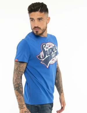 SUPERDRY uomo outlet - T-shirt Superdry con stampa effetto consumato