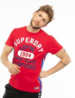 T-shirt uomo scontata - T-shirt Superdry stampata