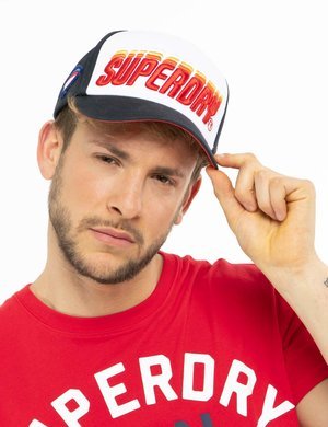 Cappellino Superdry con logo in rilievo