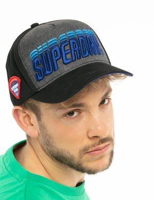 Accessorio Uomo scontato - Cappellino Superdry con logo in rilievo