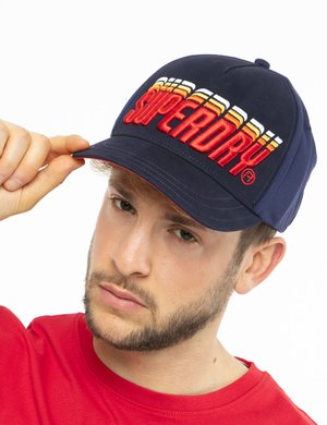 Cappellino Superdry con logo in rilievo