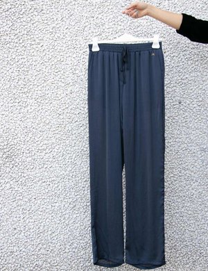 yes zee abbigliamento - Yes Zee outlet shop online  - Pantalone Yes Zee con elastico in vita