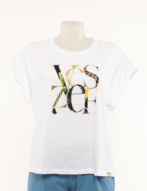 T-shirt Yes Zee con logo stampato