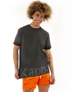 Kappa uomo outlet  - T-shirt Kappa con stampa inferiore