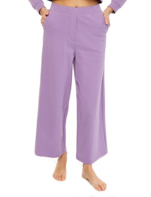 Pantaloni eleganti scontati da donna - Pantalone Vougue in cotone con tasche
