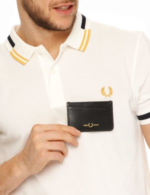 Fred Perry uomo outlet - Portadocumenti Fred Perry in pelle