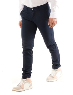 Outlet pantaloni uomo scontati - Pantalone  Asquani con logo inciso