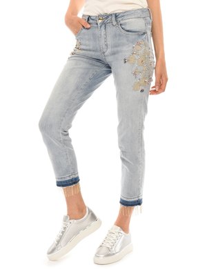 Jeans Yes Zee con ricami